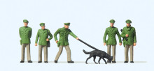 Preiser 14008 Politie met hond