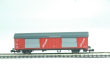 Roco 25168-4 PTT Post wagen nummer 19 grijze kopkanten oud logo