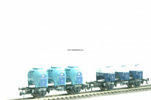 Roco 46521 Set van twee silowagens 'Borken en Knorr