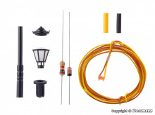 VIESSMANN 6620 Parklantaarn ZWART N BOUWPAKKET