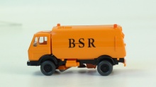 WIKING 642-00 Merdedes-Benz vuilniswagen oranje - Img 2