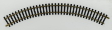 Fleischmann 6020 Gebogen rail r Radius 0 = 250 gebruikt