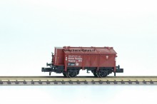 Fleischmann 8214 "Wüppertal" klapdekselwagen met remmershuis NIEUW N (1:160) OVP