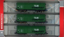 Fleischmann 845202 Set van drie VAM COMPOST wagens