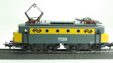 Märklin 3324 E-lok NS 1139 botsneus grijs/geel - Img 2