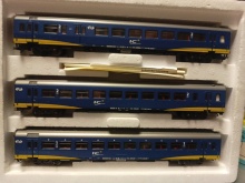 Märklin 42642 Set met drie IC+ rijtuigen NS 1e klasse=- 2e klasse- Bagage - Img 1