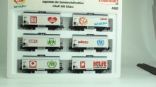 Märklin 4400 Wagenset 6 koelwages 'Groot helpt klein' NIEUWSTAAT