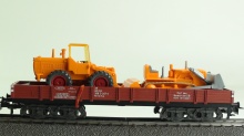 Märklin 4474 Lage bakwagon met twee shovels gebruikt