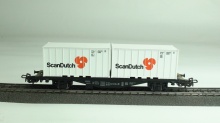 Märklin 4770 Containerwagen met twee 20' Scandutch containers gebruikt