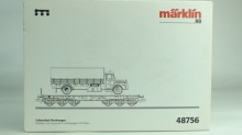 Märklin 48756 Zwaarlastwagen met vrachtauto brandweer - Img 2