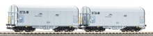 PIKO 28344 Set van twee huifwagens ATIR rail