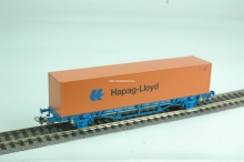 PIKO Containerwagen HAPAG-LLOYD UIT STARTSET (vrijwel gelijk 57700) - Img 2