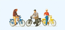 PREISER 10515 Fietsers