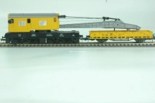 Roco 46331 Kraanwagen met ondersteuningswagen - Img 2