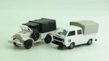 Roco 473 Dodge en Volkswagen dubbelcabine UN set