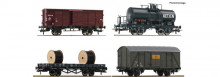 Roco 76134 Set van vier goederenwagens periode III NS