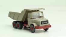 WIKING 671-00 M.A.N. Kiepwagen grijs/donkerrood - Img 1