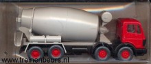 WIKING 681 24 Mercedes-Benz Betonmolen rood/grijs