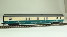 Fleischmann 5190 Rijtuig bagagerijtuig oceaanblauw/beige Netjes H0 netjes