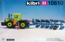 KIBRI 10610 Tractor met eg
