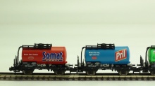 Minitrix 14230 Set van vier ketenwagens - Img 3