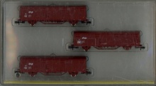 Minitrix 15155 Set van drie gesloten goederenwagens NS