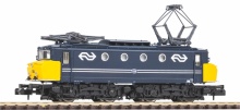 PIKO 40381 NS 1100 blauw met grote gele neus decoder en geluid