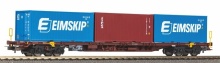 PIKO 54687 Containerwagen Sgnss met drie containers