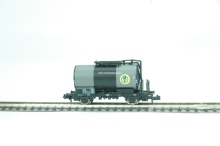 Roco 24025.3 Ketelwagen 2-asser MV grijs zwarte band