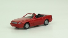 WIKING 142-01 Mercedes 500 SL rood NIEUW