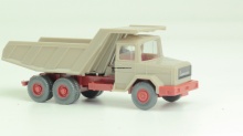 WIKING 671-00 M.A.N. Kiepwagen grijs/donkerrood - Img 2