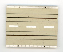 FALLER AMS 4110 Baandeel recht dubbel 1/2 10 cm