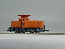 Fleischmann 722012 E-lok DR 106 met pantograaf oranje model NIEUW OVP - Img 2