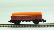 IBERTREN 6327 Platte bak wagen met buizen