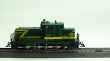 Märklin 3149 Dieselllok HLF 80 NMBS schakelt goed telexkopp werkt niet gebruikt