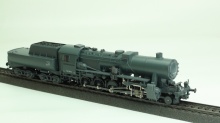 Märklin 3793 Stoomlok met tender BR52 grijs - Img 3