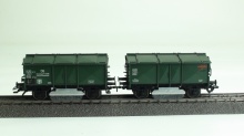 Märklin 46010 Railreinigingswagens- Klapdekselwagens KK215 vast gekoppeld NIEUW