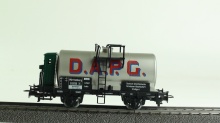 Märklin 4674 Ketelwagen D.A.P.G. met remmershuis