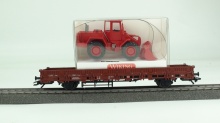 Märklin 46972 Platte wagen met rode graafschop