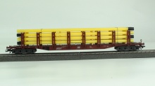 Märklin 47713 Rongenwagen beladen met buizen