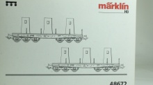 Märklin 48672 Set van twee zwaarlastwagen - Img 2