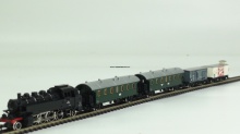 Märklin 81417 Treinsamenstelling OBB stoomlok BR86 twee personen en twee goederenwagens