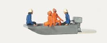 Merten 5013 Kikvorsmannen op een boot