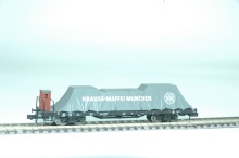 Minitrix 13264 Rongenwagen SSw 07 m met dekzijl Krauss-Maffei