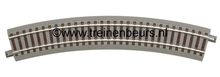 Roco 61123 Geoline met bedding H0 Gebogen rail radius 3 - 30 graden NIEUW
