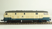 Roco 63493 Diesellok BR215 077-9 crème/ocaan van de DB - Img 2