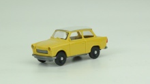 WIKING 129-04 Trabant 601 S geel/wit NIEUW