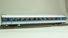 Fleischmann 5673K RIJTUIG 2e KL. Wit/blauw DB H0 NIEUW