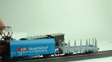 Märklin 28722 Zwitserse SBB set lok met twee personen ern twee goederenwagens - Img 3