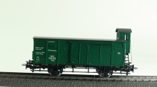 Märklin 4679 Gesloten goederenwagen met remmershuis Württembergische Staatseisenbahnen - Img 1